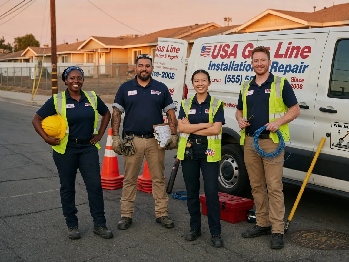 Gas Line Installation company in Malmo, NE